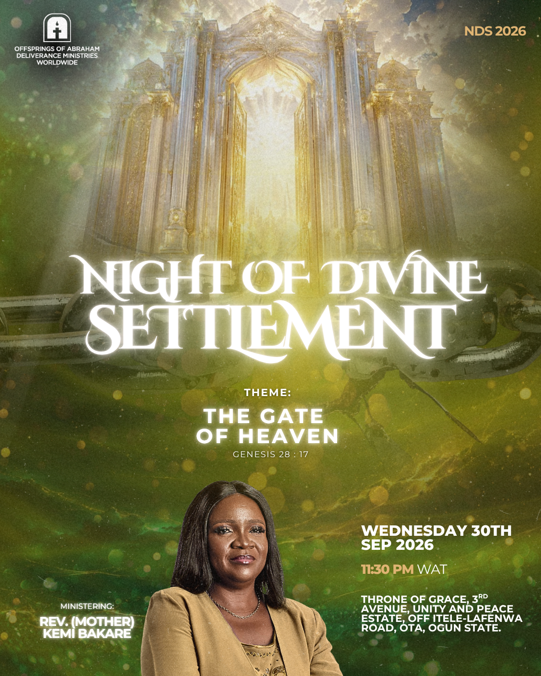 NDS 2026 Theme Flyer